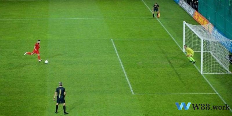 Cách thực hiện Penalty theo luật bóng đá